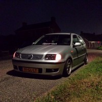 VW Polo 6N2 met USLights en verlaagd