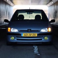 Peugeot 106 met USLights