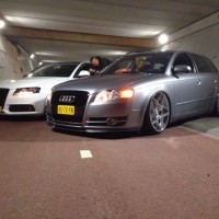 Twee keer Audi A4, allebei met USLights