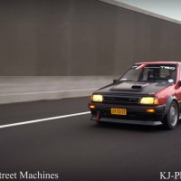 Toyota Starlet Turbo met USLights