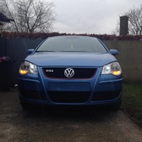 VW Polo 9N1 GTI met USLights