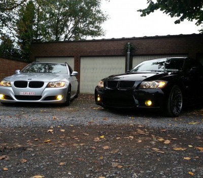 BMW 3 serie Tourings met USLights