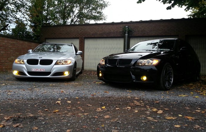 BMW 3 serie Tourings met USLights
