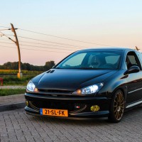 Peugeot 206 met USLights