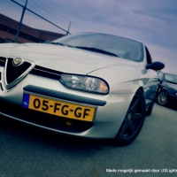 Alfa 156 met USLights 8