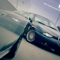 Alfa 156 met USLights 3