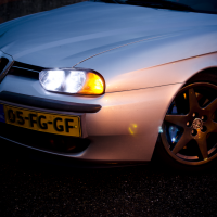 Alfa 156 met USLights 7