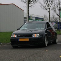 Golf 4 met dubbele USLights