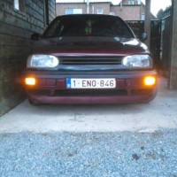 VW Golf 3 met USLights