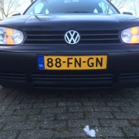 VW Golf 4 met dubbele USLights