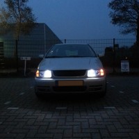 VW Polo 6N met USLights en xenon