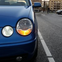 VW Polo 9N met USLights