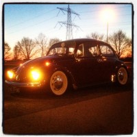 VW Kever met USLights