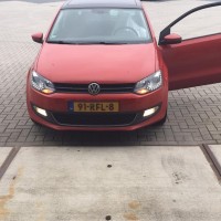 Polo 6R met USLights en LEDs en mistlampen aan