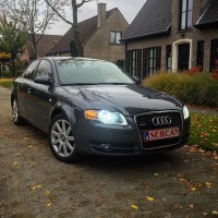 Audi A4 met USLights