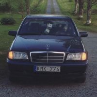 Mercedes w202 C220 USLights in zweden