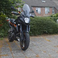 KTM Motor met USLights als Runninglights