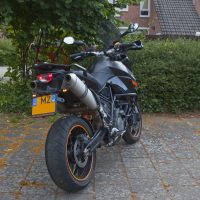 Motor met USLights als Runninglights KTM