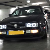 Corrado VR6 USA met USLights aan