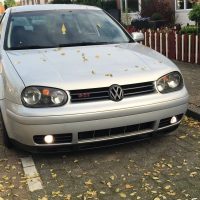 MK4 Golf met USLights en donkere knipperlichten