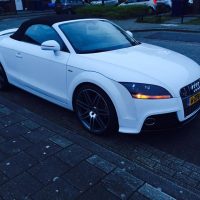 Audi TT RS met USLights cabrio