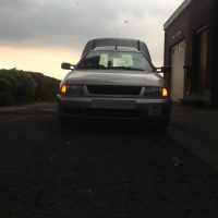 VW Caddy met USLights schemer