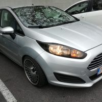 Ford Fiesta met USLights verlaagd