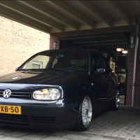 Golf 4 Cabrio met USLights