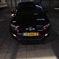 VW Polo 6R met USLights in stalling