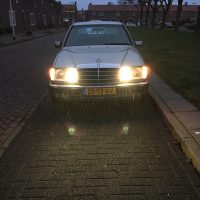 w124 met USLights