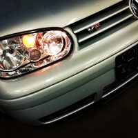 Golf 4 V5 met USLights