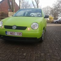 VW Lupo groen met USLights verlaagd