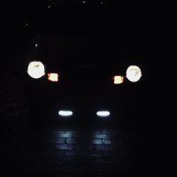 USLights geinstalleerd in een VW Lupo 3L