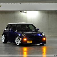 Mini One met USLights en stance