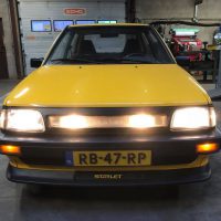 USLights in Toyota Starlet Turbo rare zeldzaam