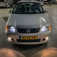 Polo 6N GTI VW met xenon en USLights