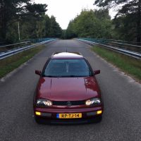 Golf 3 met USLights in bumper