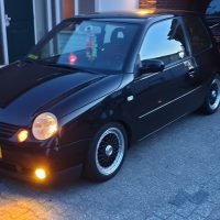 VW Lupo met USLights en mistlampen geel