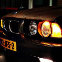 BMW 5er reihe met USLights e34