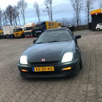 Honda Prelude met xenon en USLights
