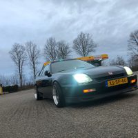 Honda Prelude USLights ingeschakeld