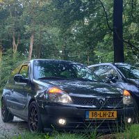 Renault Clio met USLights aan