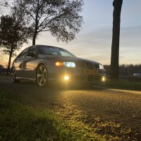 Seat Leon met USLights, night photo