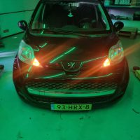 Peugeot 107 met USLights